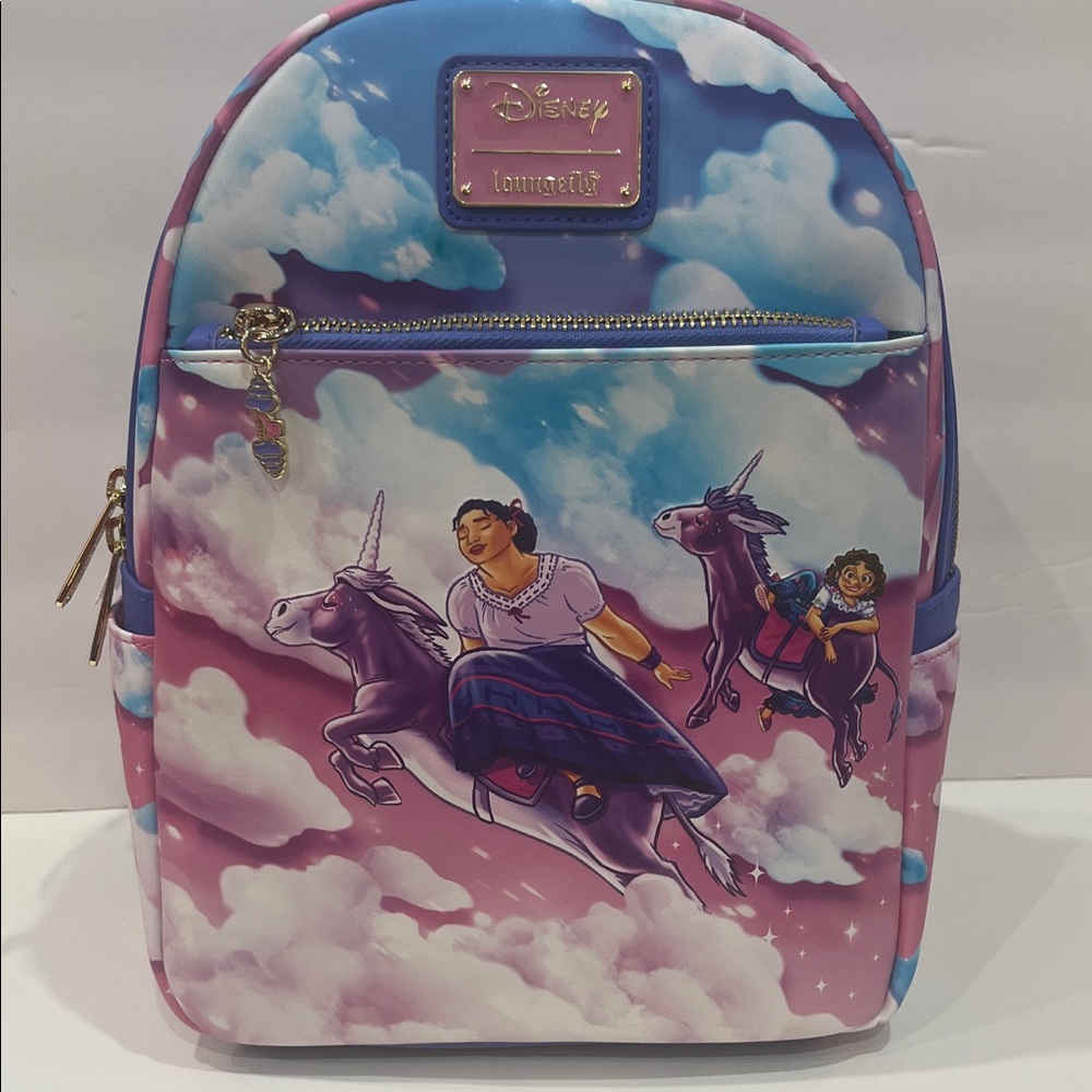 Loungefly Disney Encanto Luisa Madrigal Riding Unicorn Donkey Mini Backpack